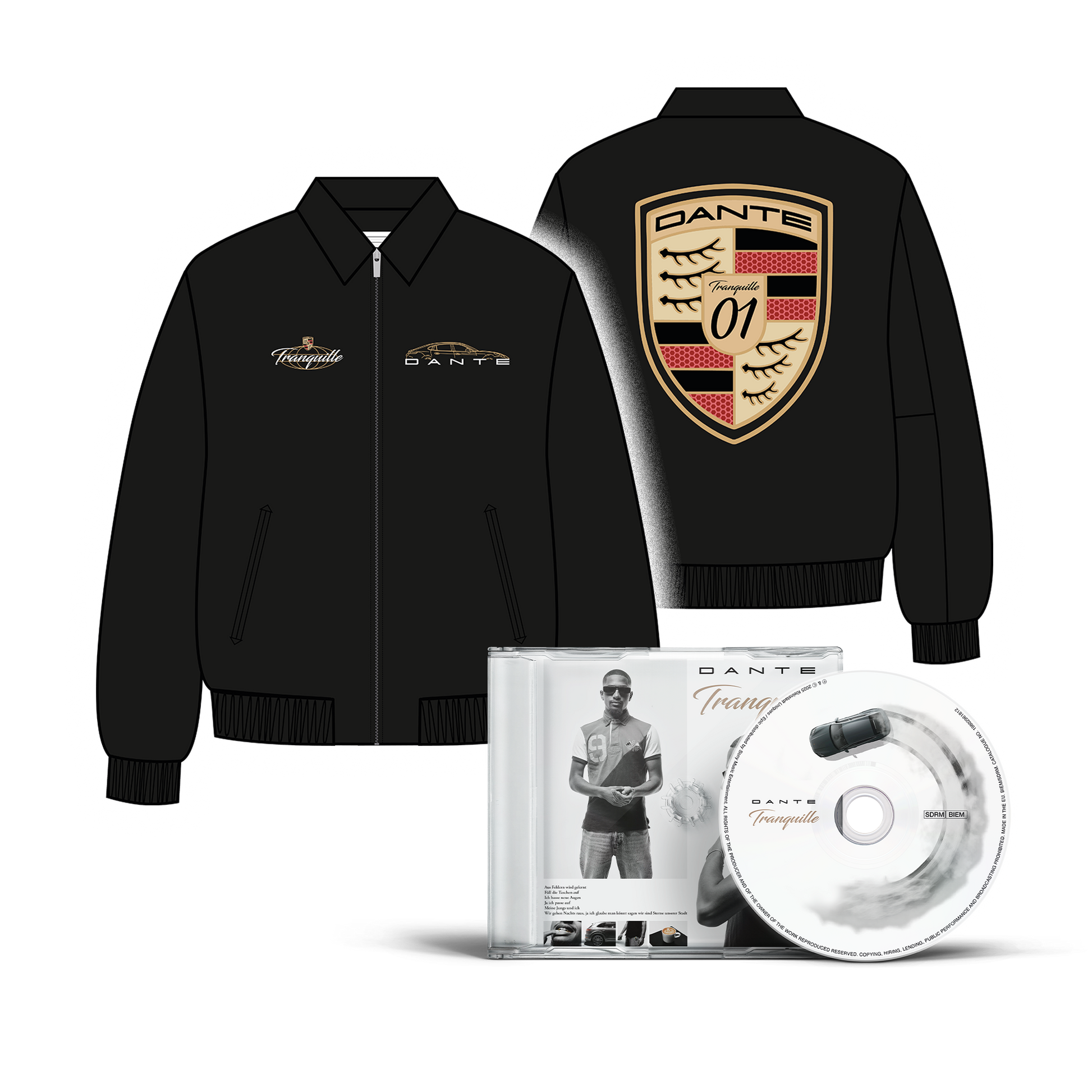 "Tranquille" College Jacke Bundle